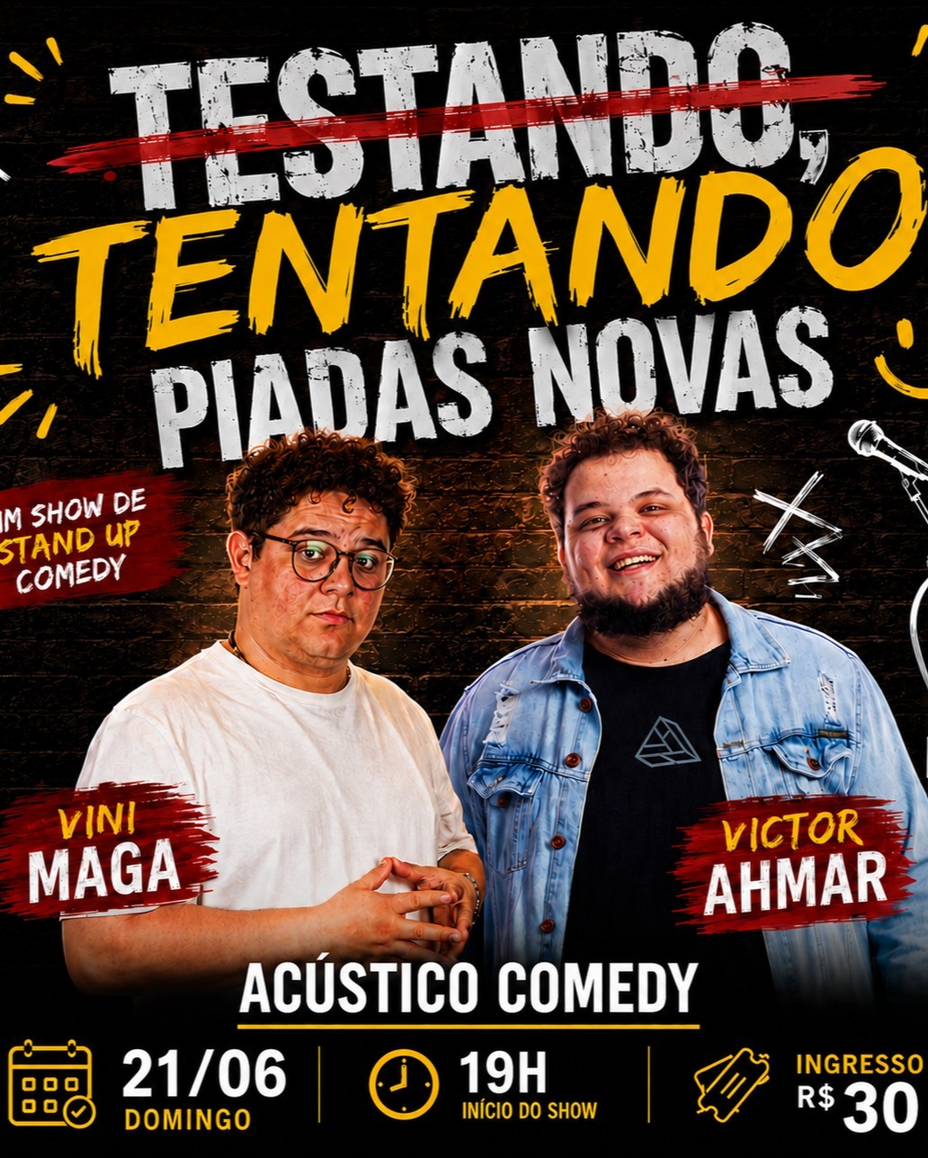 Vini Maga e Victor Ahmar - Stand up Comedy