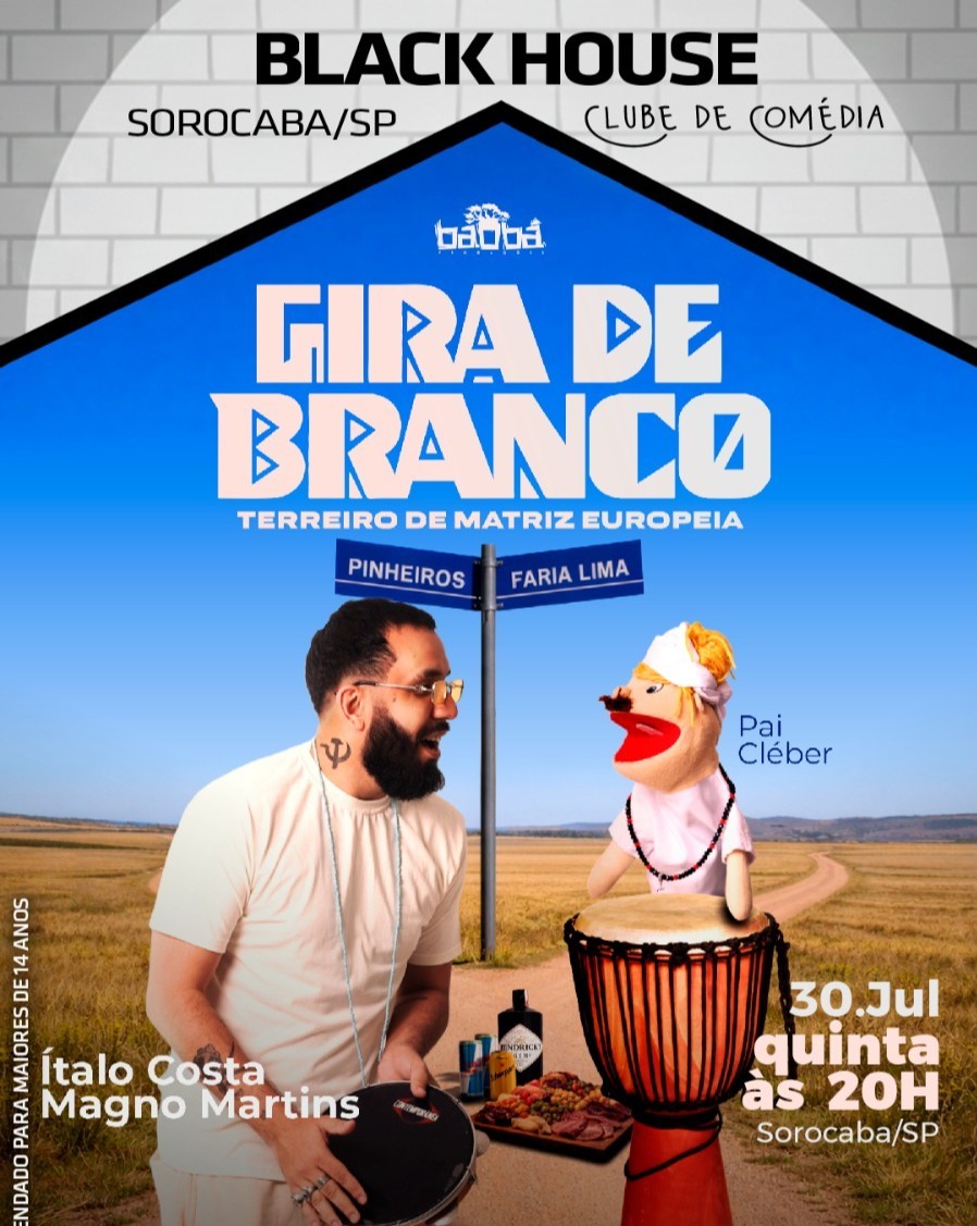 Pai Cleber em Gira de Branco | Sorocaba - Black House