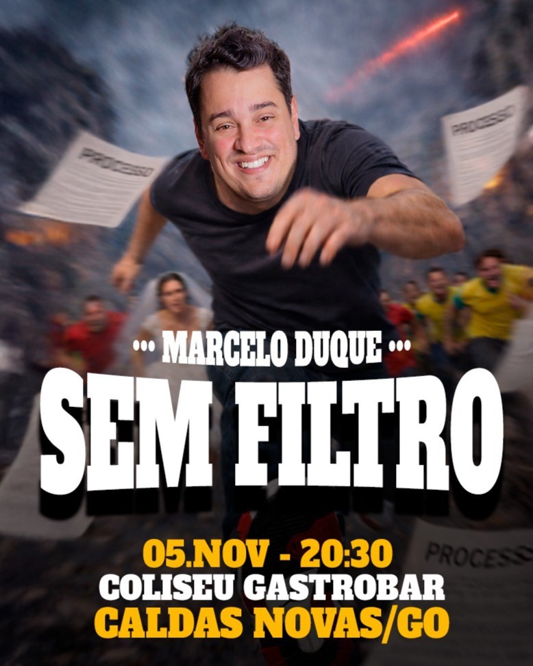MARCELO DUQUE - SEM FILTRO EM CALDAS NOVAS - GO