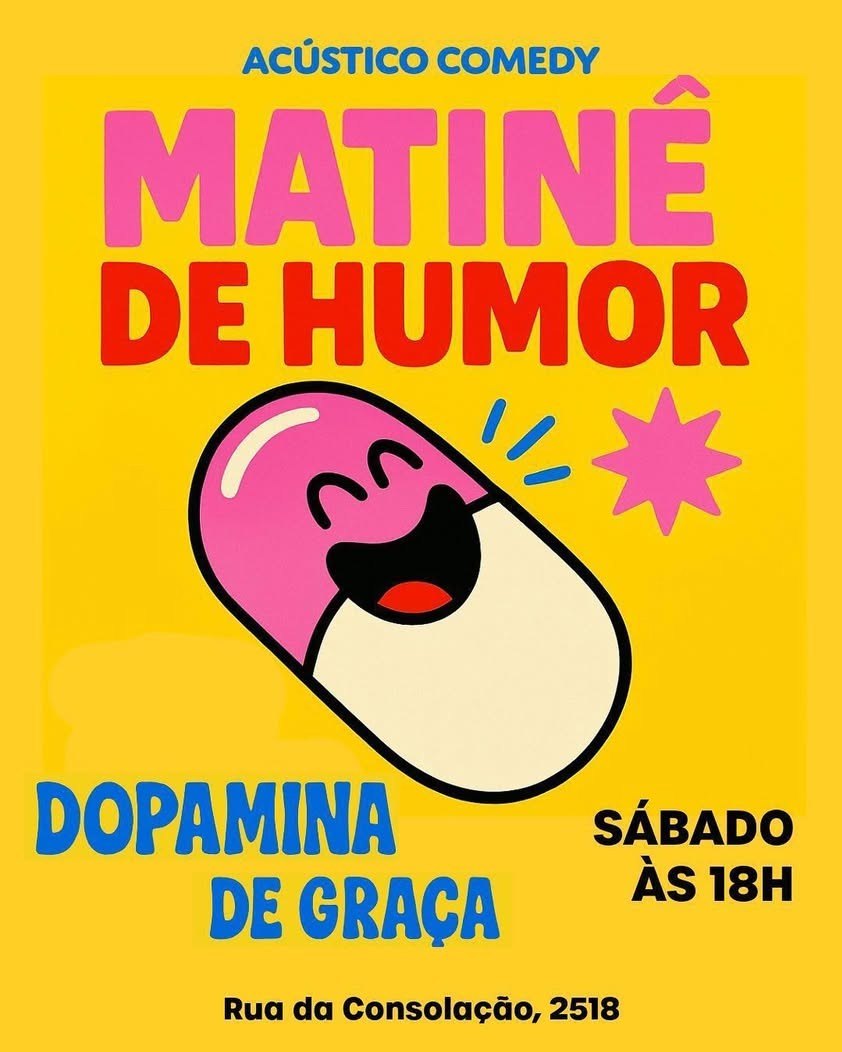 Matinê de Humor | Show de comédia stand up | GRATUITO
