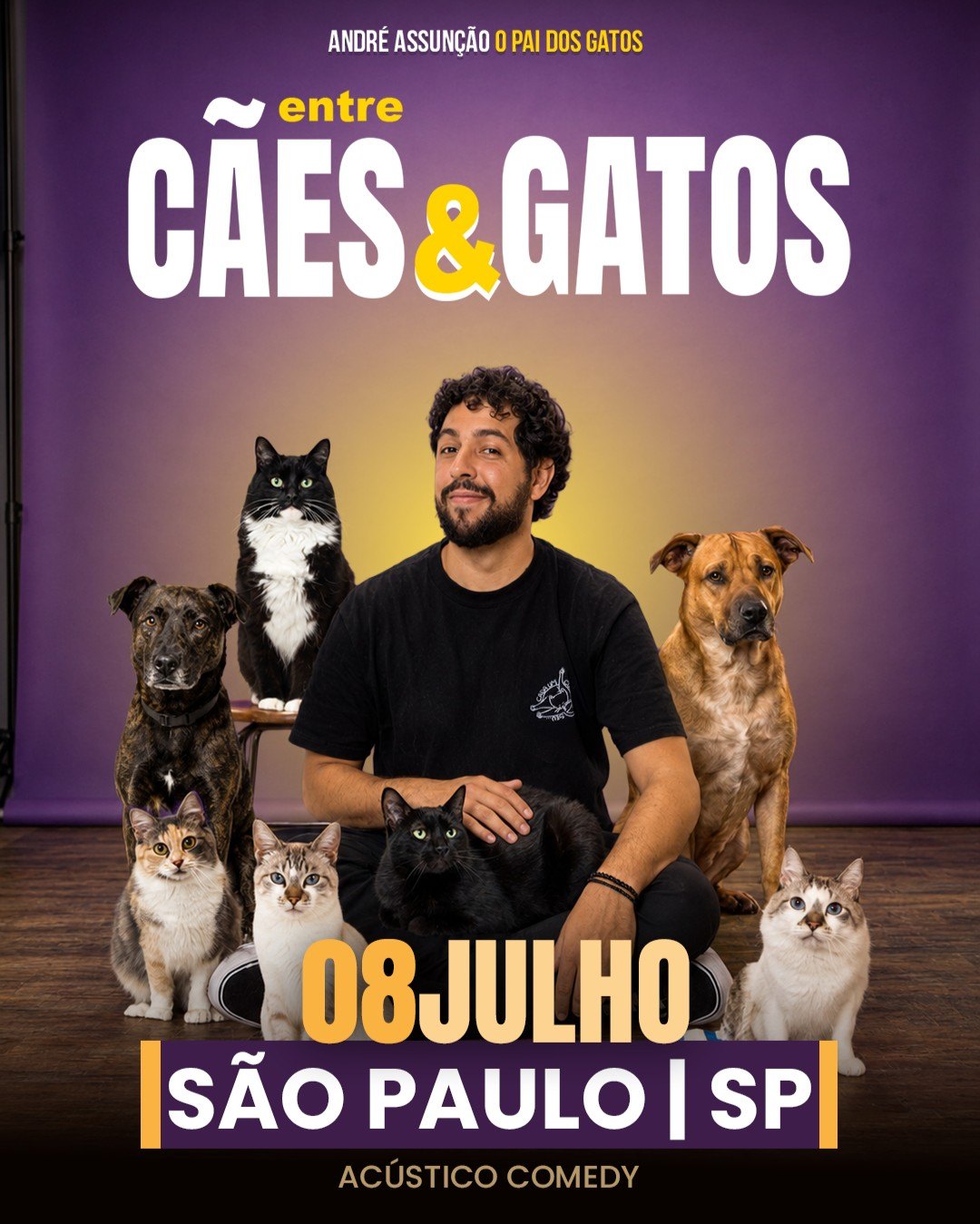 André Assunção - ENTRE CÃES E GATOS