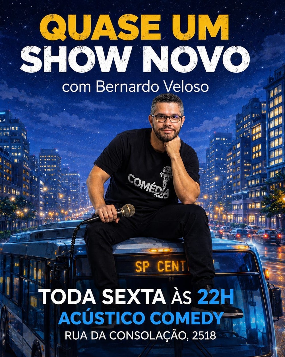 Bernado Veloso em Quase um Show Novo