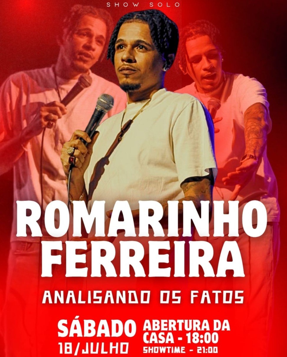 Romarinho Ferreira em Analisando os Fatos - Stand Up Comedy