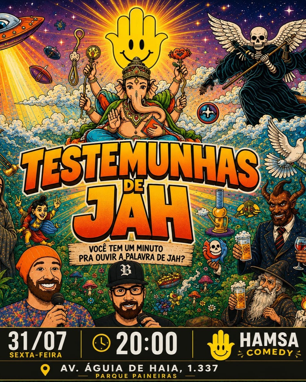 Heber Garcia em TESTEMUNHA DE JAH!