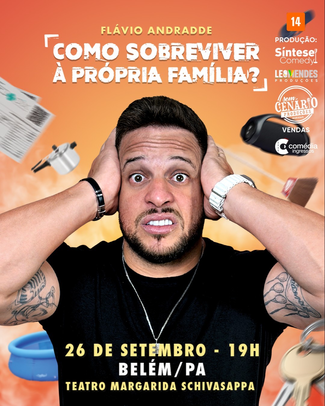 FLÁVIO ANDRADDE - BELEM - TEATRO MARGARIDA SCHIVASAPPA