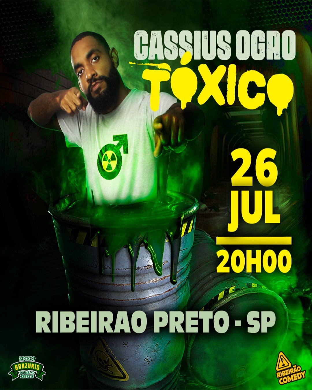 CASSIUS OGRO no Ribeirão Comedy