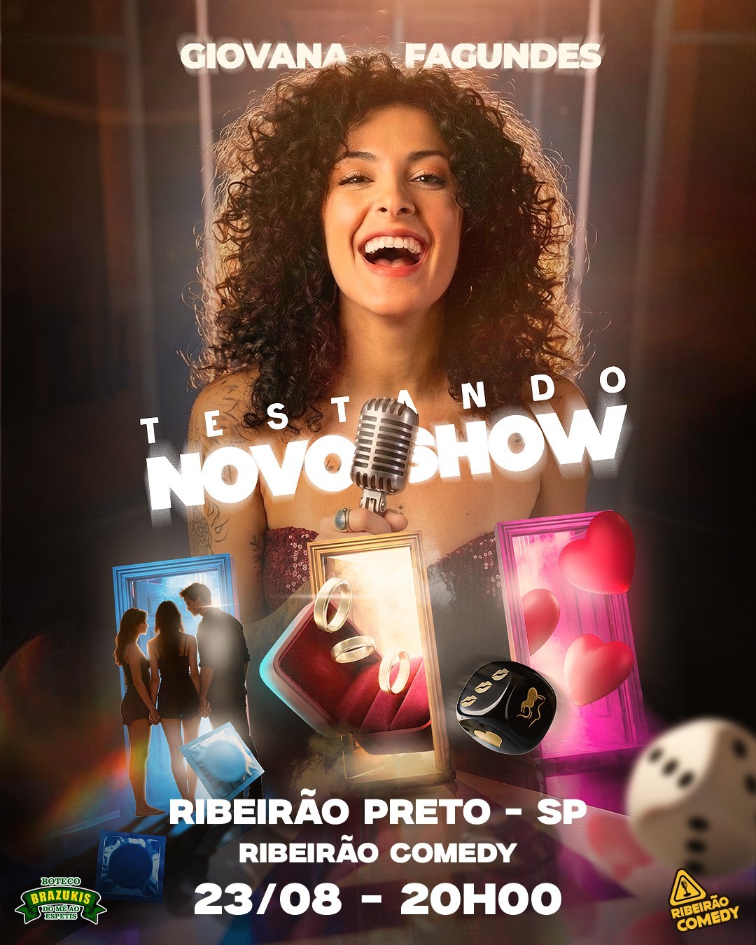 GIOVANA FAGUNDES no Ribeirão Comedy