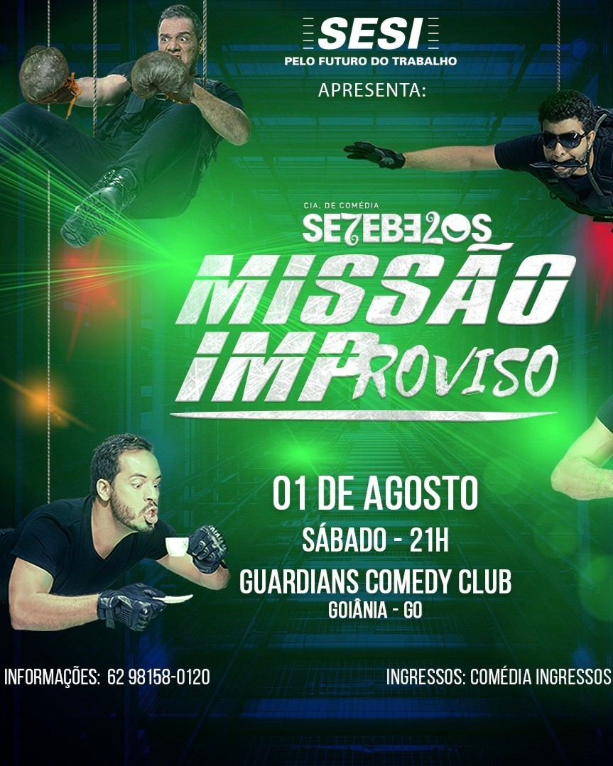 Missão Improviso | Goiãnia | Guardians Comedy