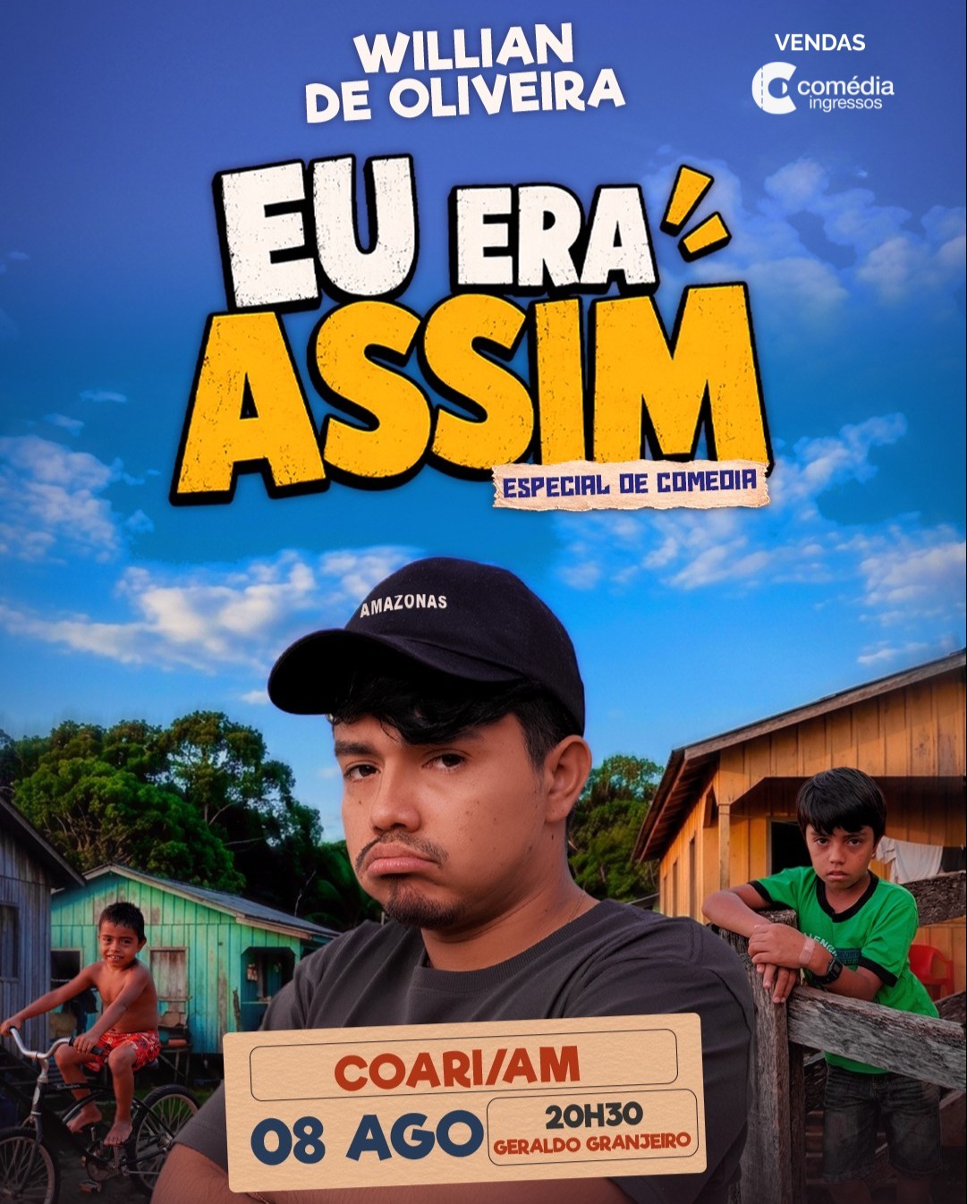 Willian de Oliveira - Eu era assim em Coari - AM | Geraldo Granjeiro