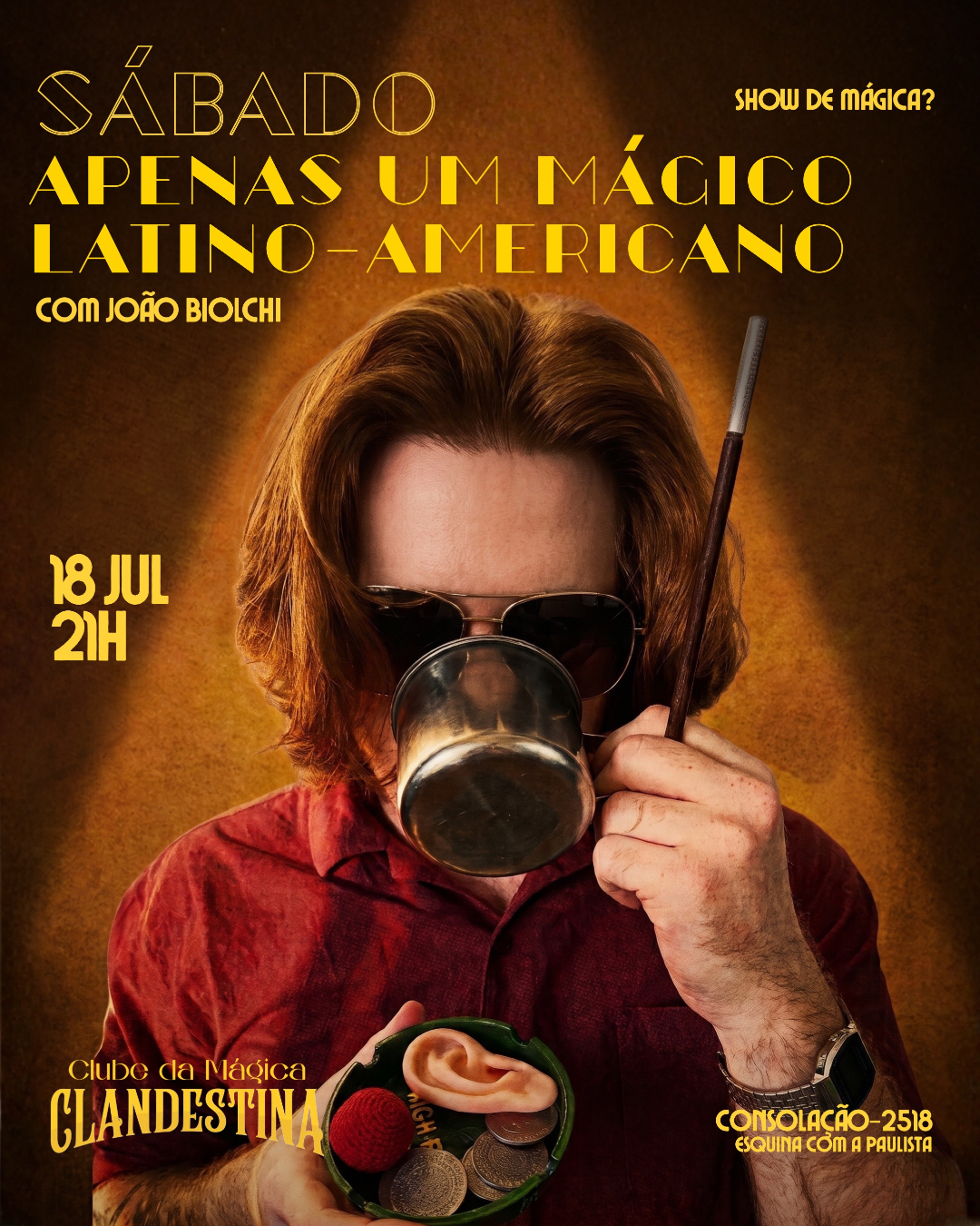 Show de Mágica - Apenas um Mágico Latino-Americano