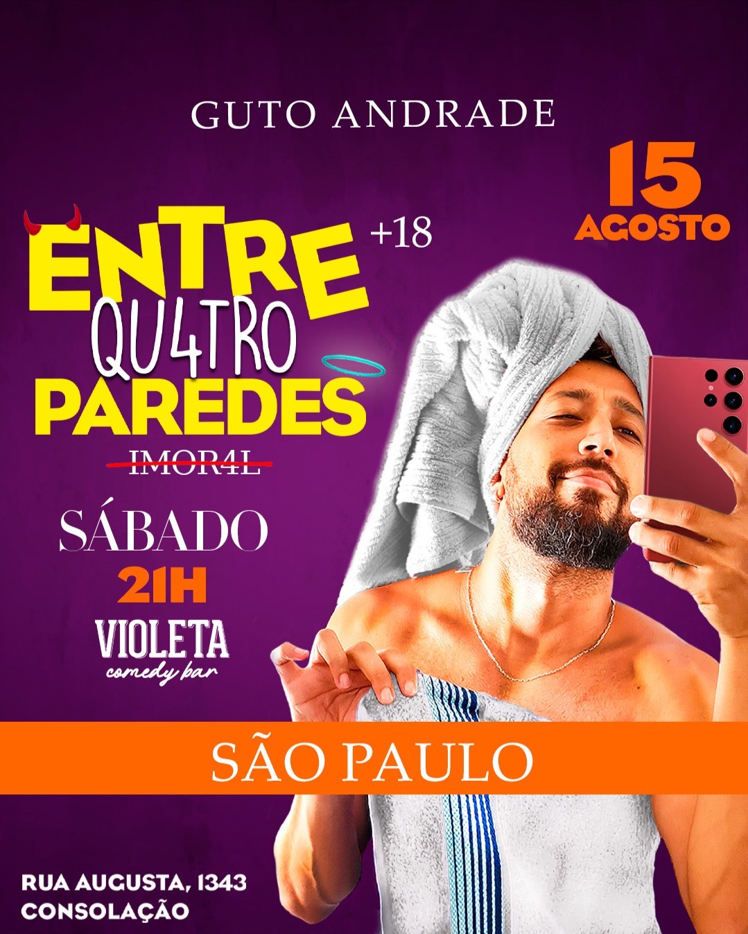 GUTO ANDRADE em ENTRE 4 PAREDES