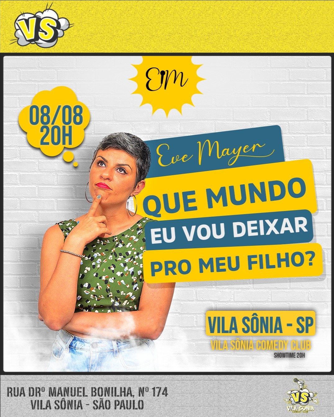 Eve Mayer - Que mundo vou deixar pro meu filho?