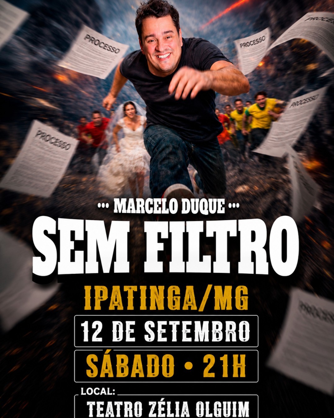 Marcelo Duque - Sem Filtro | Ipatinga | Teatro Zélia Olguin