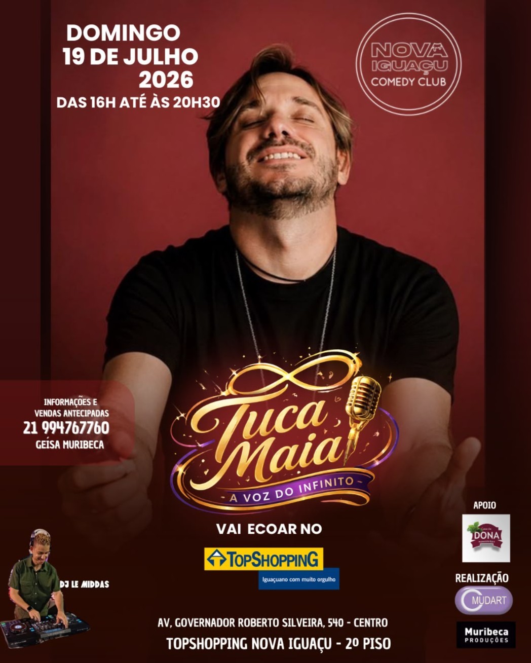 TUCA MAIA NO NOVA IGUAÇU COMEDY