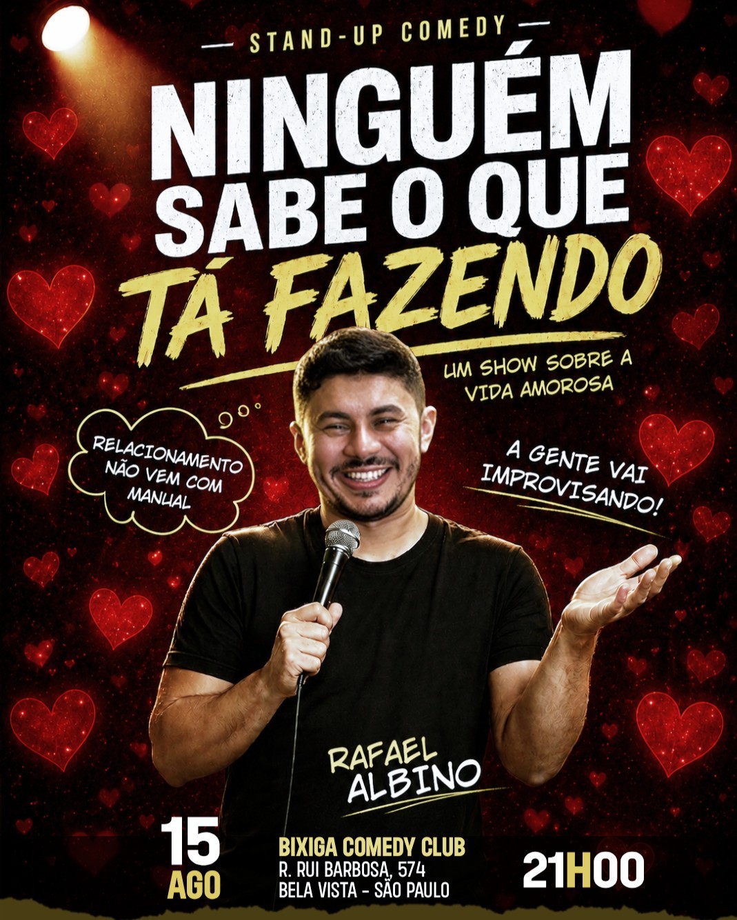 RAFAEL ALBINO - NINGUÉM SABE O QUE TÁ FAZENDO