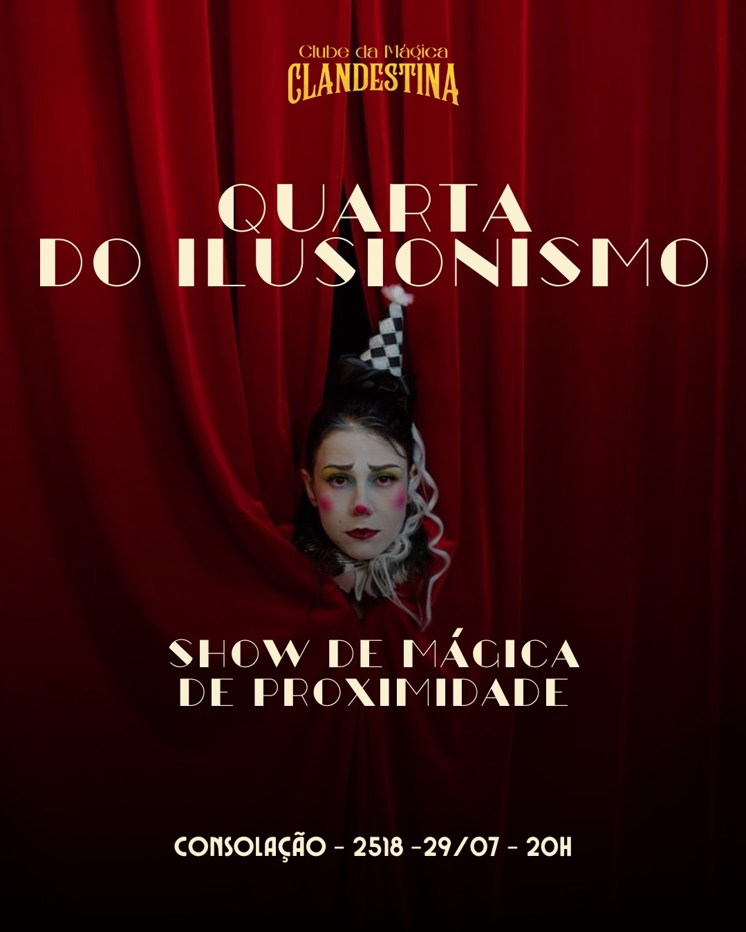Quarta do Ilusionismo - Show de Mágica