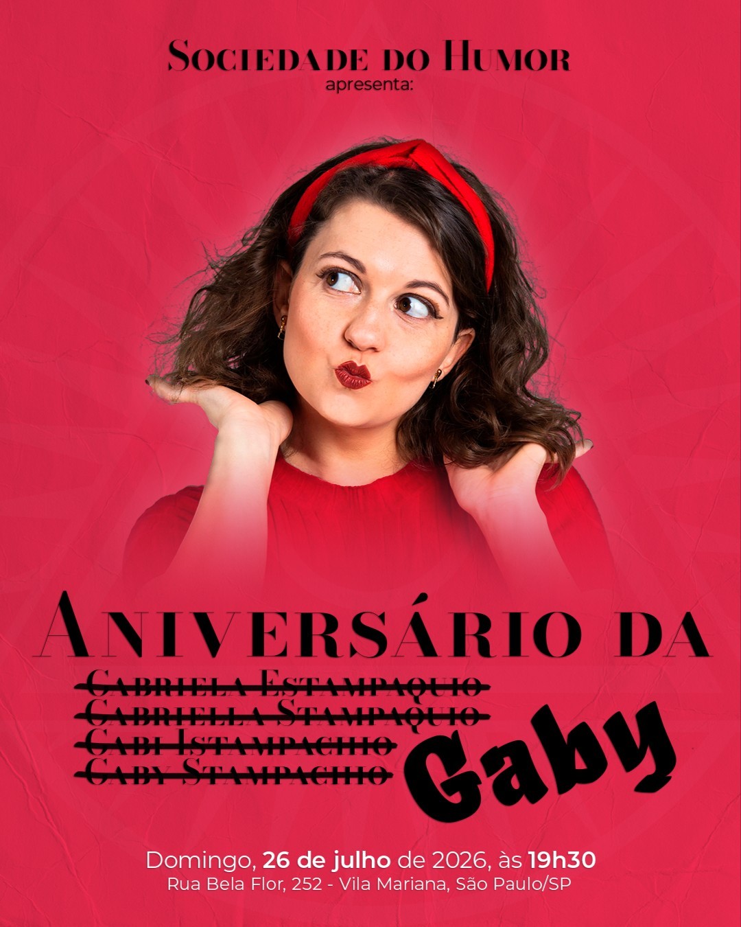 A Sociedade é Delas: Edição especial de aniversário da nossa MC Gaby!
