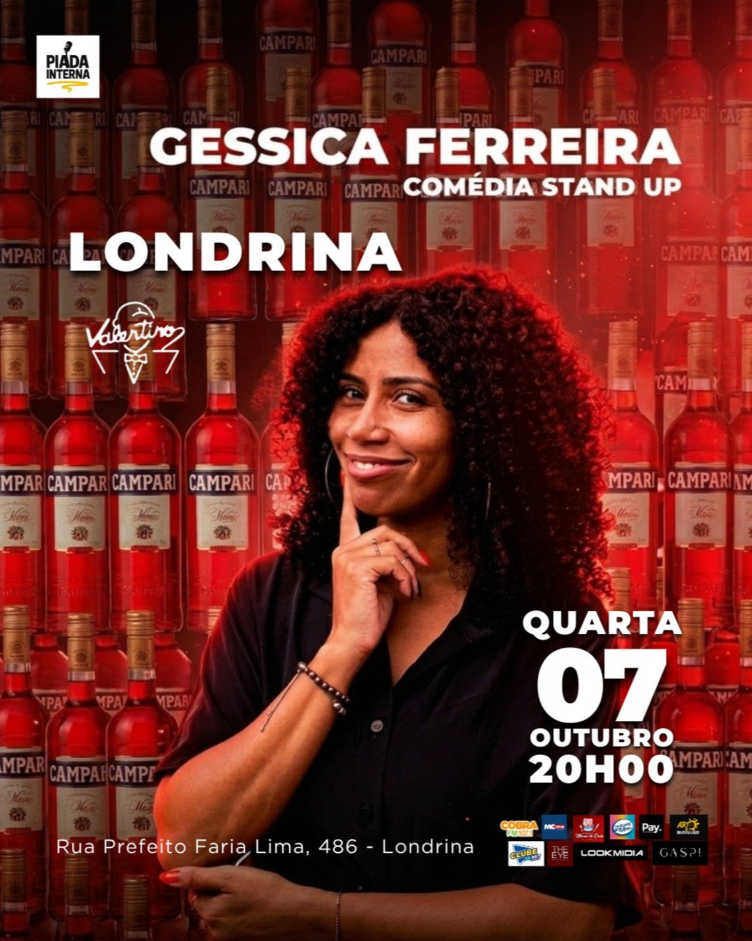 Gessica Ferreira em Um Show Interativo - LONDRINA - Stand Up Comedy