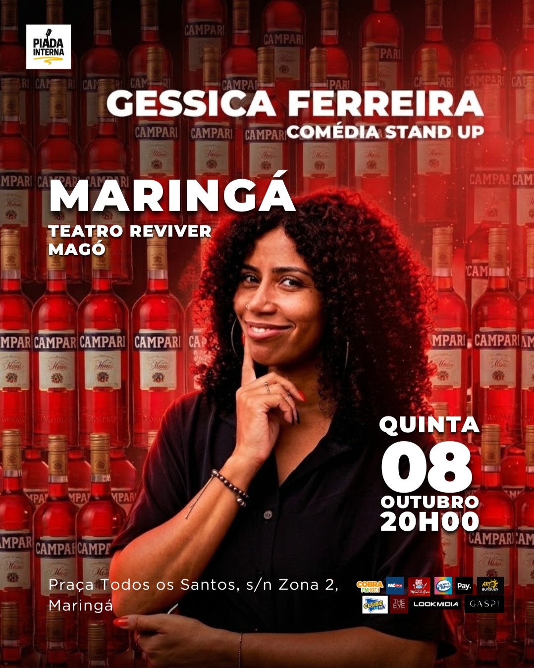Gessica Ferreira em Um Show Interativo - MARINGÁ - Stand Up Comedy
