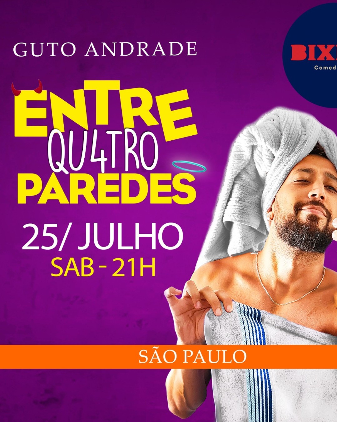 Guto Andrade - Entre Quatro Paredes | São Paulo | Bixiga Comedy