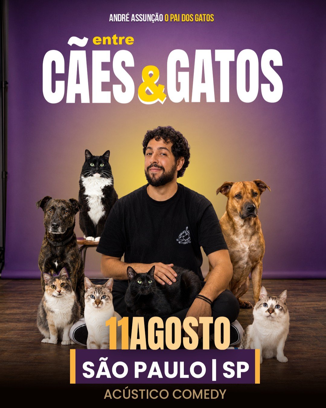 Pai dos Gatos | Acústico Comedy - São Paulo