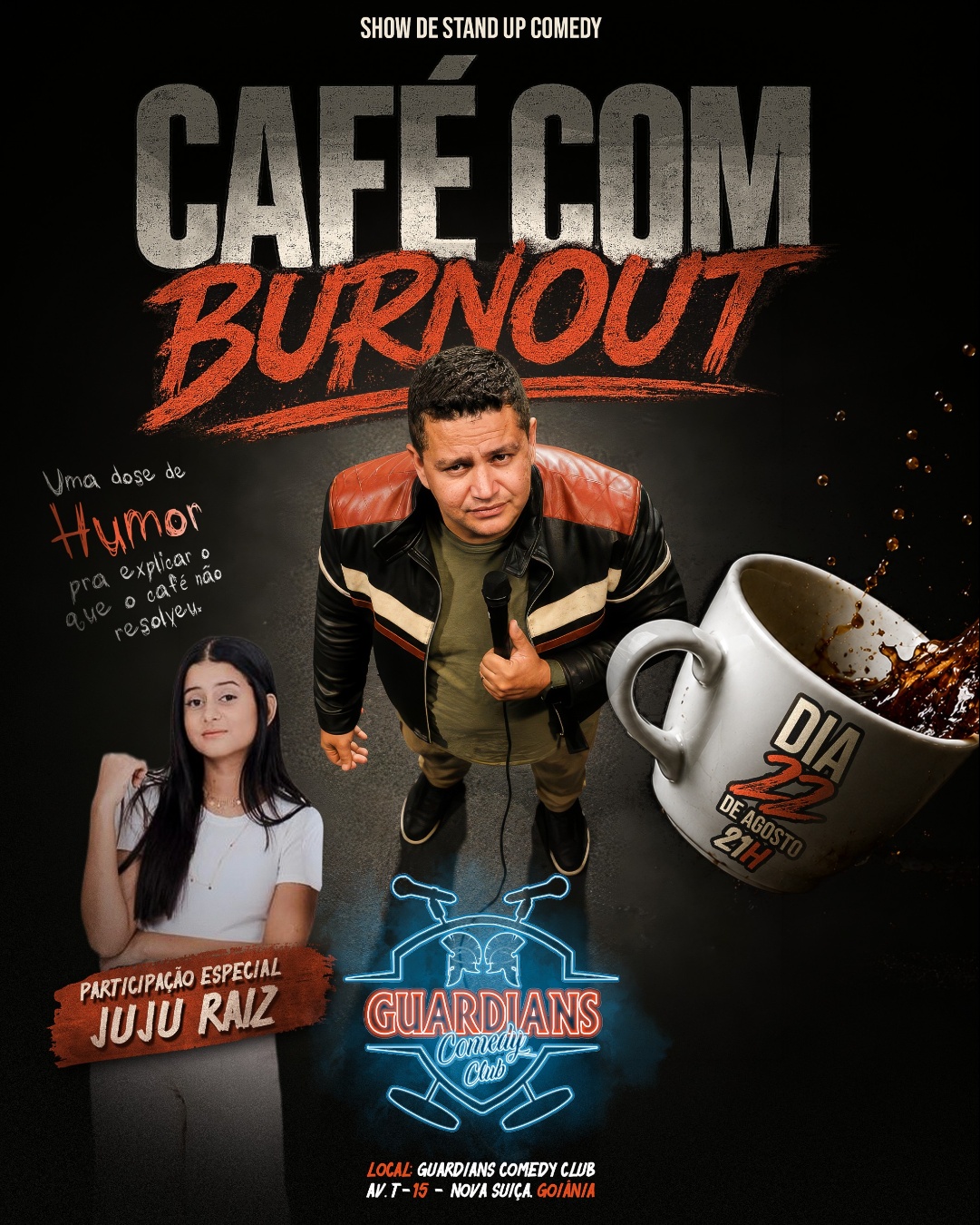 Café com Burnout | Goiânia | Guardians Comedy