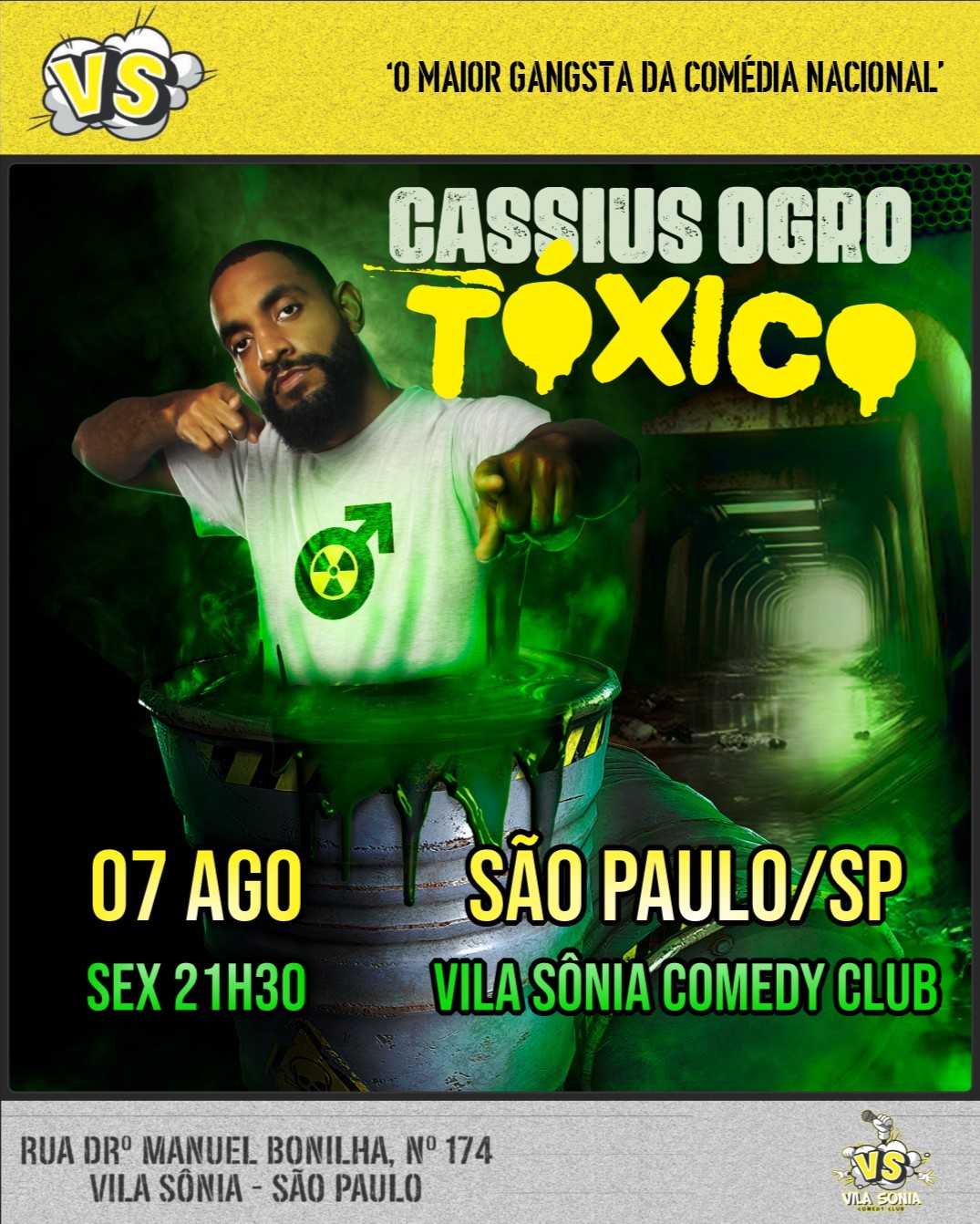 CASSIUS OGRO - TÓXICO
