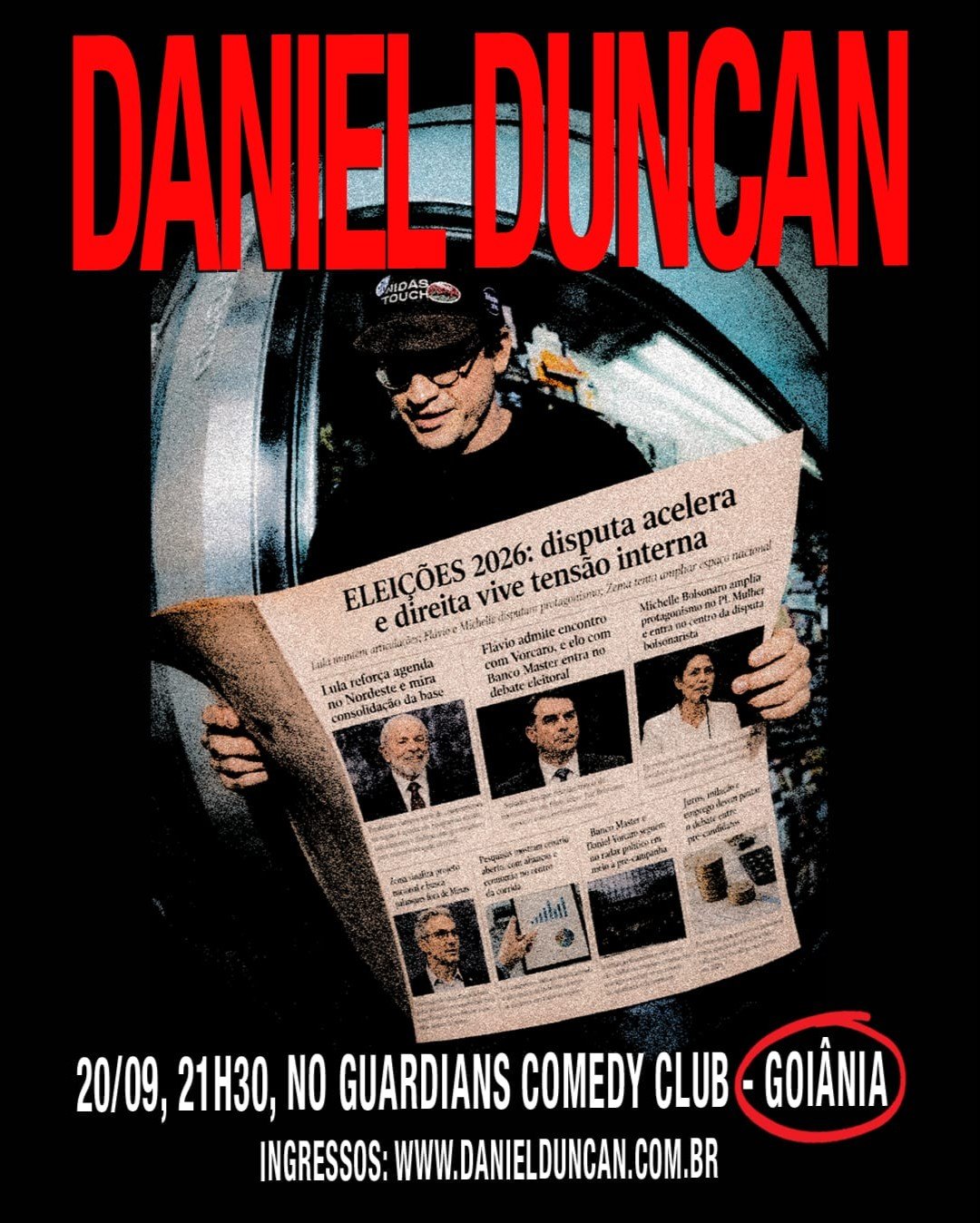 Daniel Duncan - Ao Vivo Nas Eleições | Goiânia | Guardias Comedy
