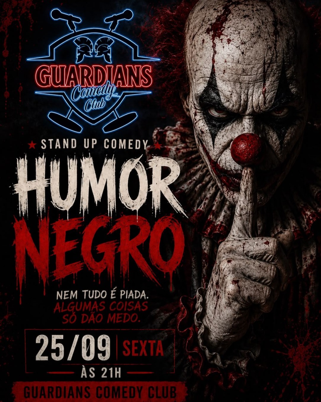 Noite Humor Negro