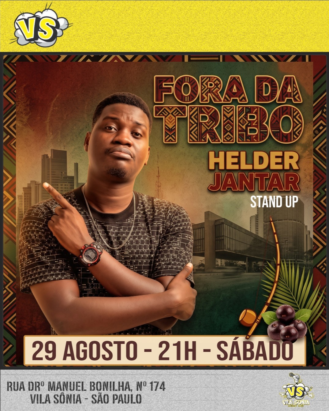 FORA DA TRIBO - HELDER JANTAR