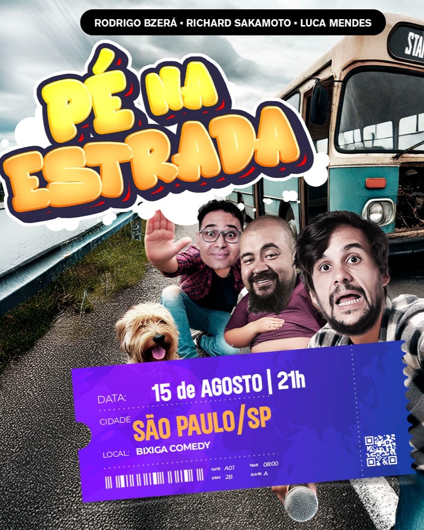 Pé na Estrada - Stand Up Comedy