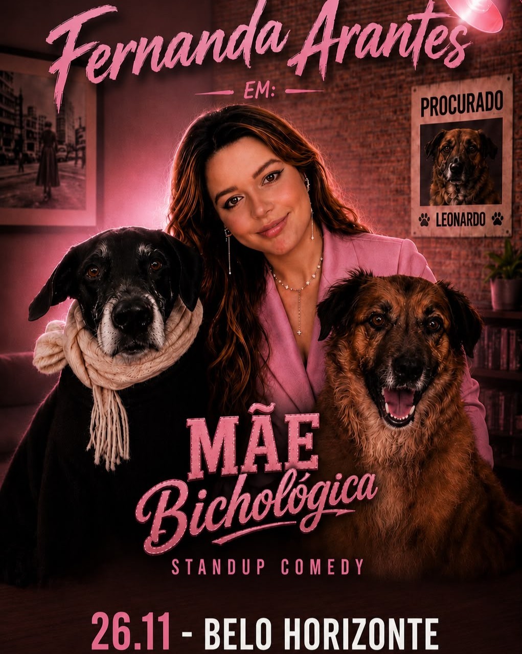 Fernanda Arantes - Mãe Bichológica | BH - Teatro Nossa Senhora das Dores