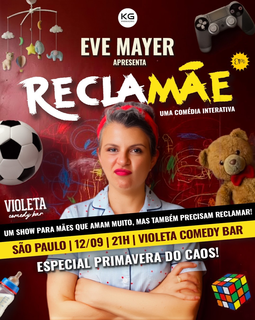 EVE MAYER em RECLAMÃE - Show de comédia interativo