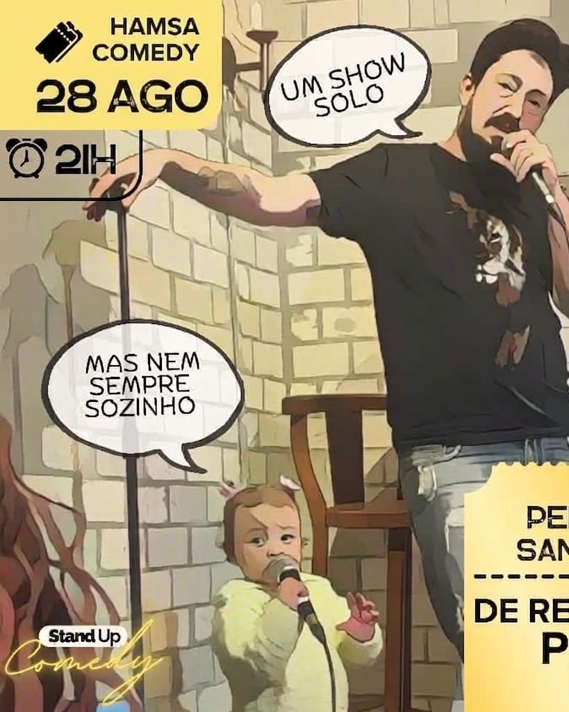 Pedro Santos - De Repente Pai - São Paulo - Hamsa Comedy