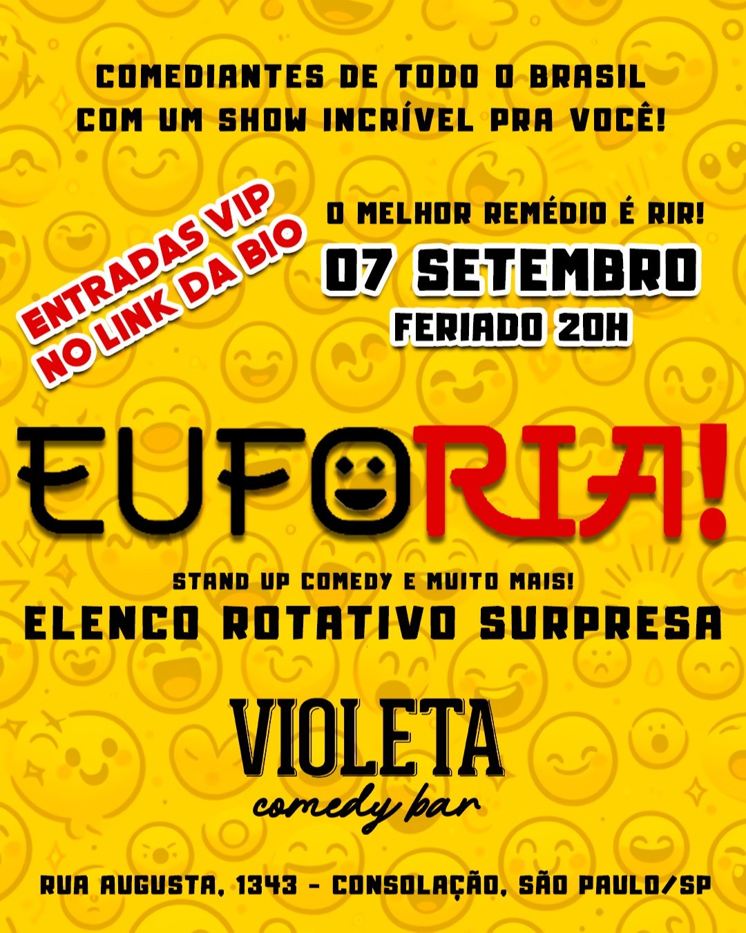 EUFORIA SHOW - Stand Up Comedy e muito mais!