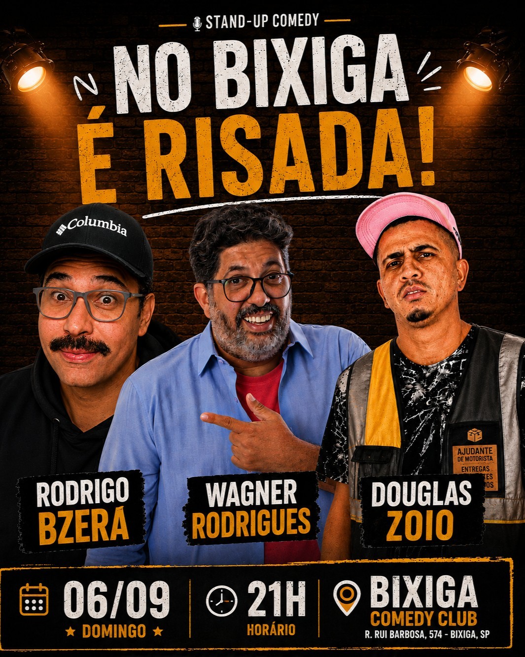 Vespera de Feriado com Risada no Bixiga Comedy