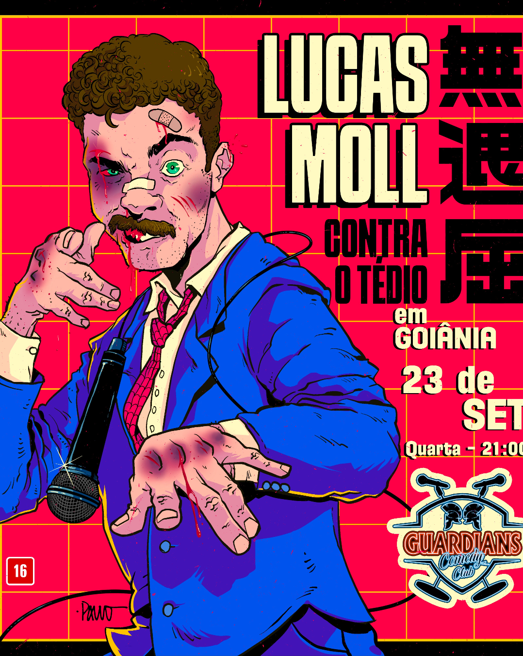 Lucas Moll - Contra o Tédio - Goiânia - Guardians Comedy