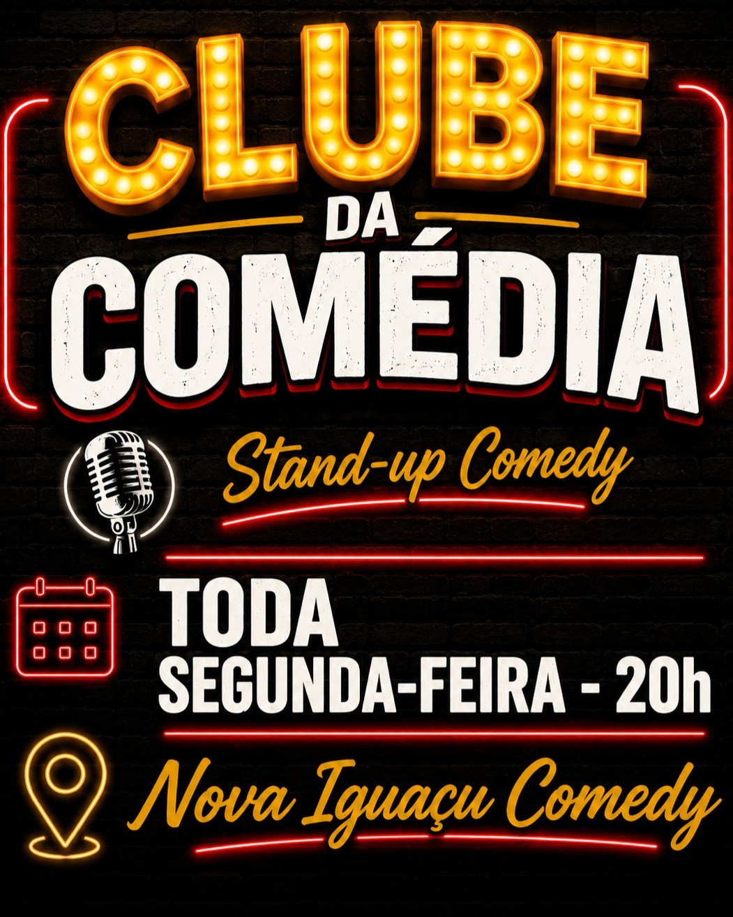 Clube da Comédia no Nova Iguaçu Coemdy