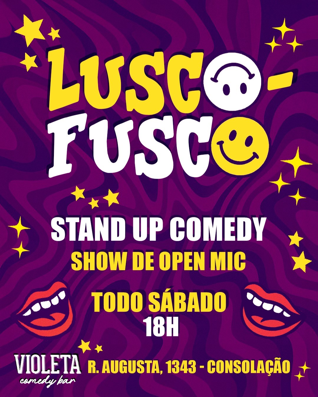 Lusco Fusco Open Mic - Stand Up Comedy GRATUITO