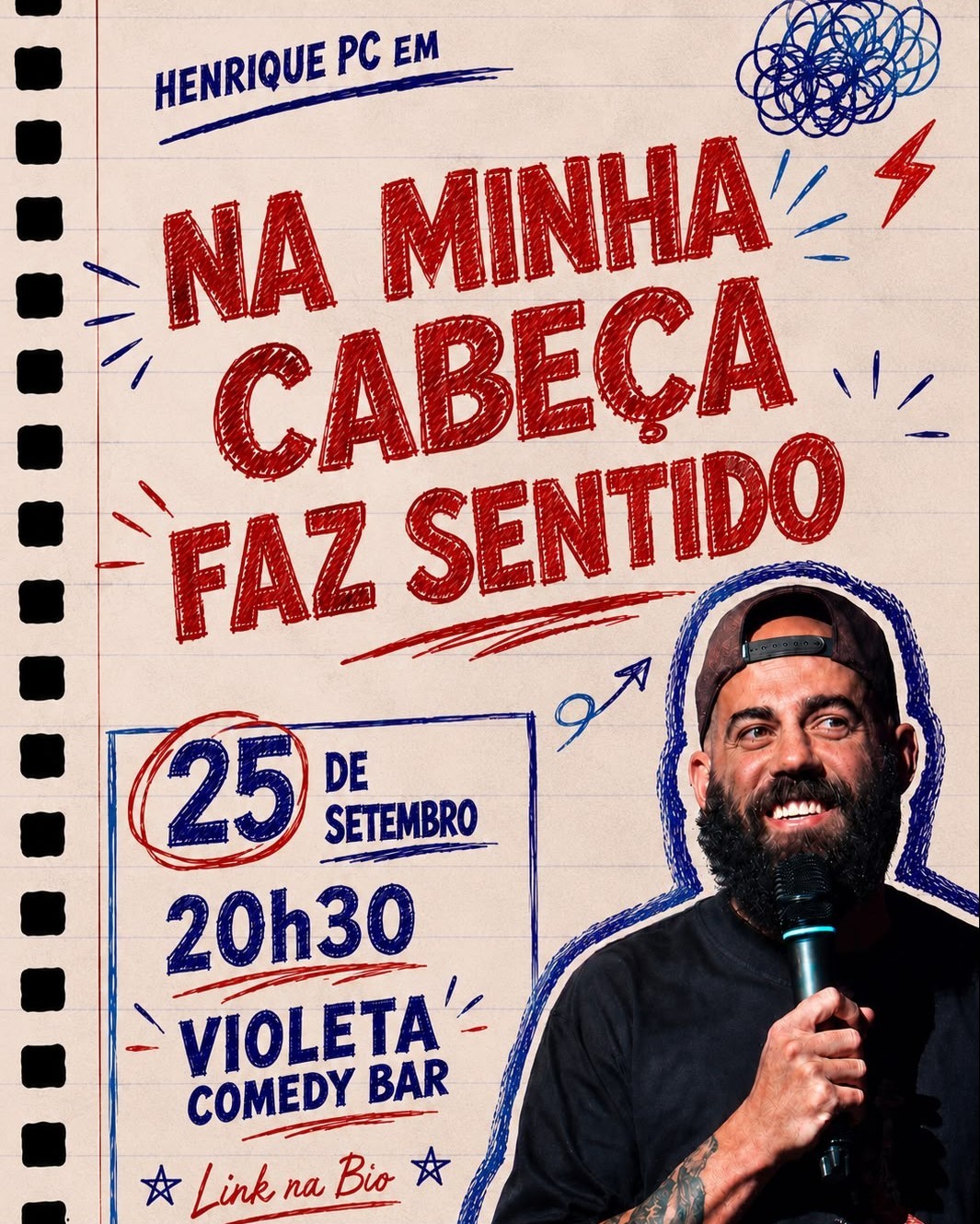 HENRIQUE PC em NA MINHA CABEÇA FAZ SENTIDO na Rua Augusta!