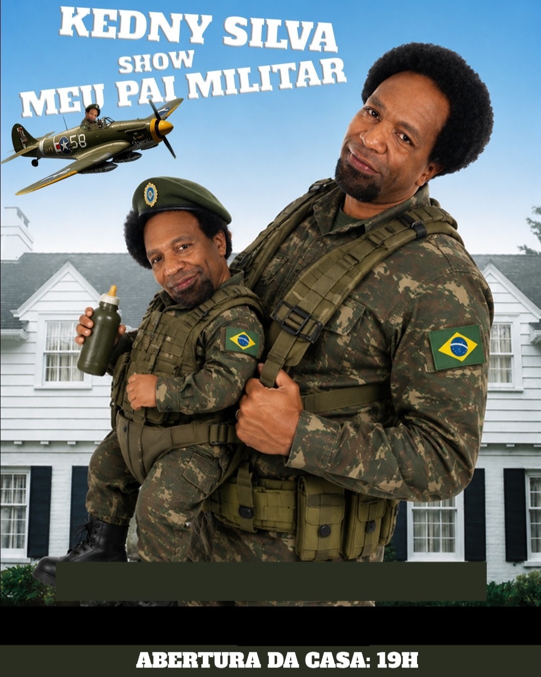 Kedny Silva - Meu Pai Militar - SP - Bixiga Comedy