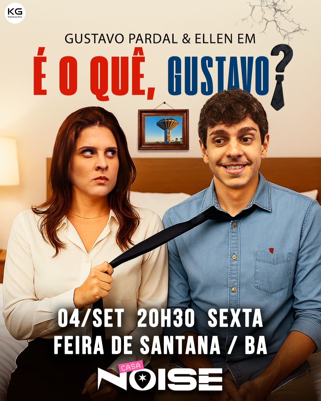 GUSTAVO PARDAL e ELLEN em É O QUÊ, GUSTAVO? em Feira de Santana!