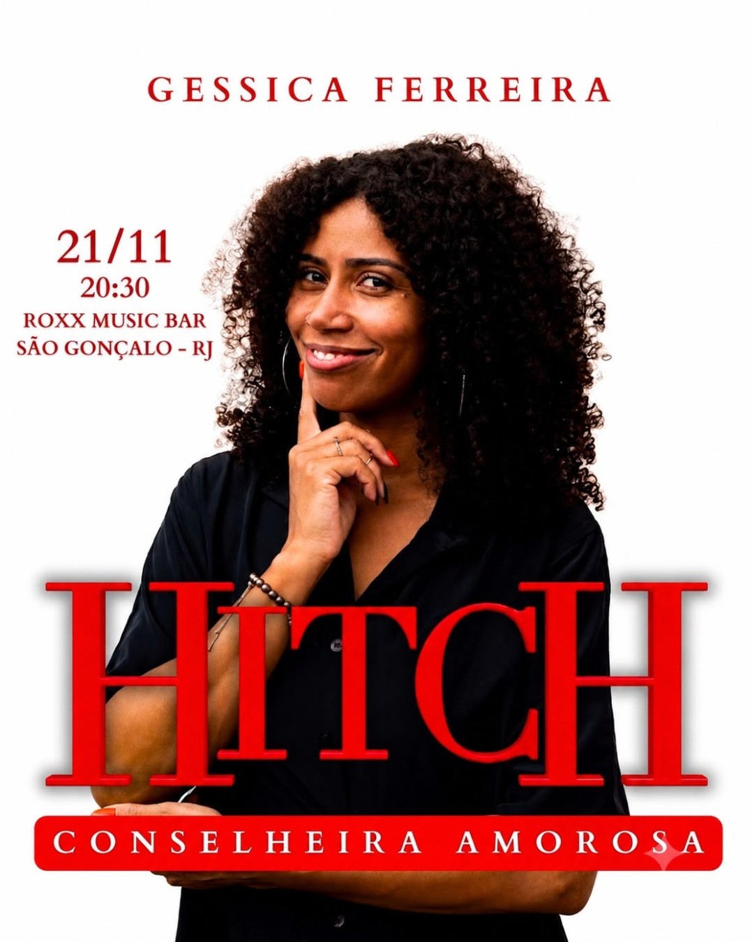 Gessica Ferreira em Hitch Conselheira  Amorosa"Show Novo - São Gonçalo - Rj