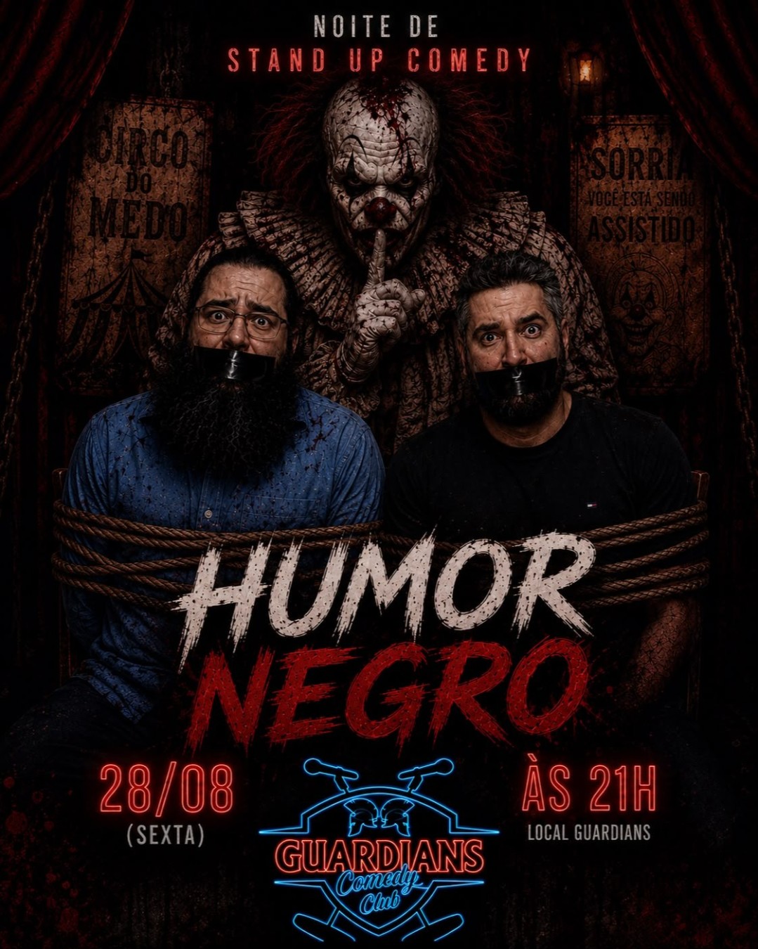 Noite Humor Negro