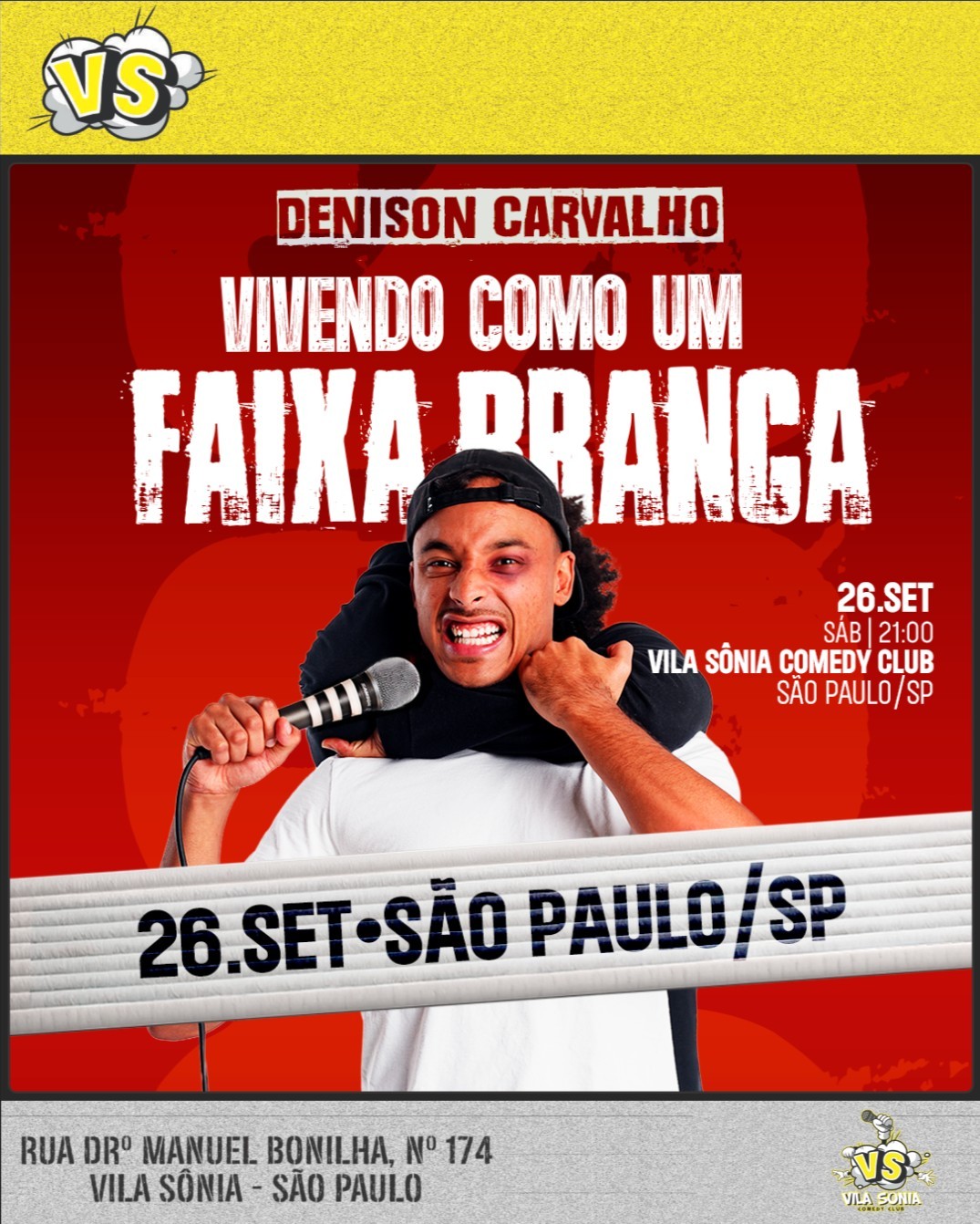 Denison Carvalho - Vivendo como um Faixa Branca