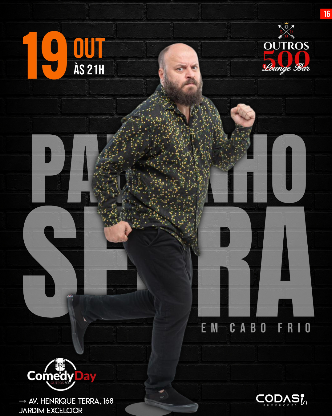Paulinho Serra - Standup Comedy - Cabo Frio