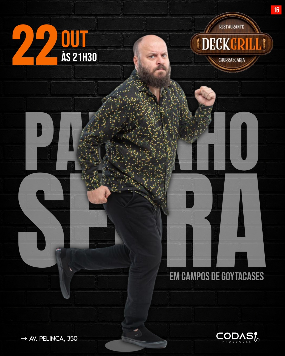 Paulinho Serra - Standup Comedy - CAMPOS DOS GOYTACAZES