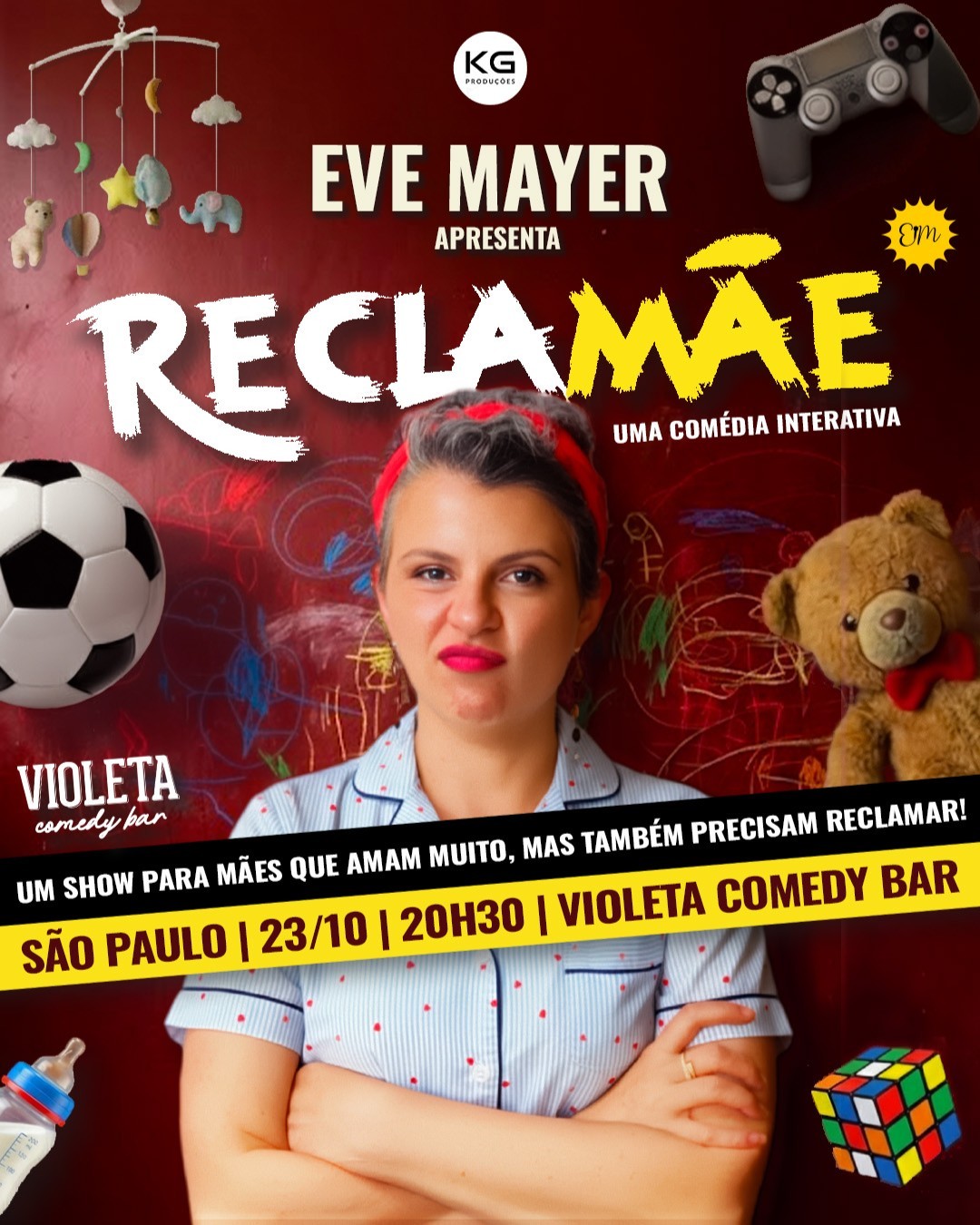 EVE MAYER em RECLAMÃE - Show de comédia interativo