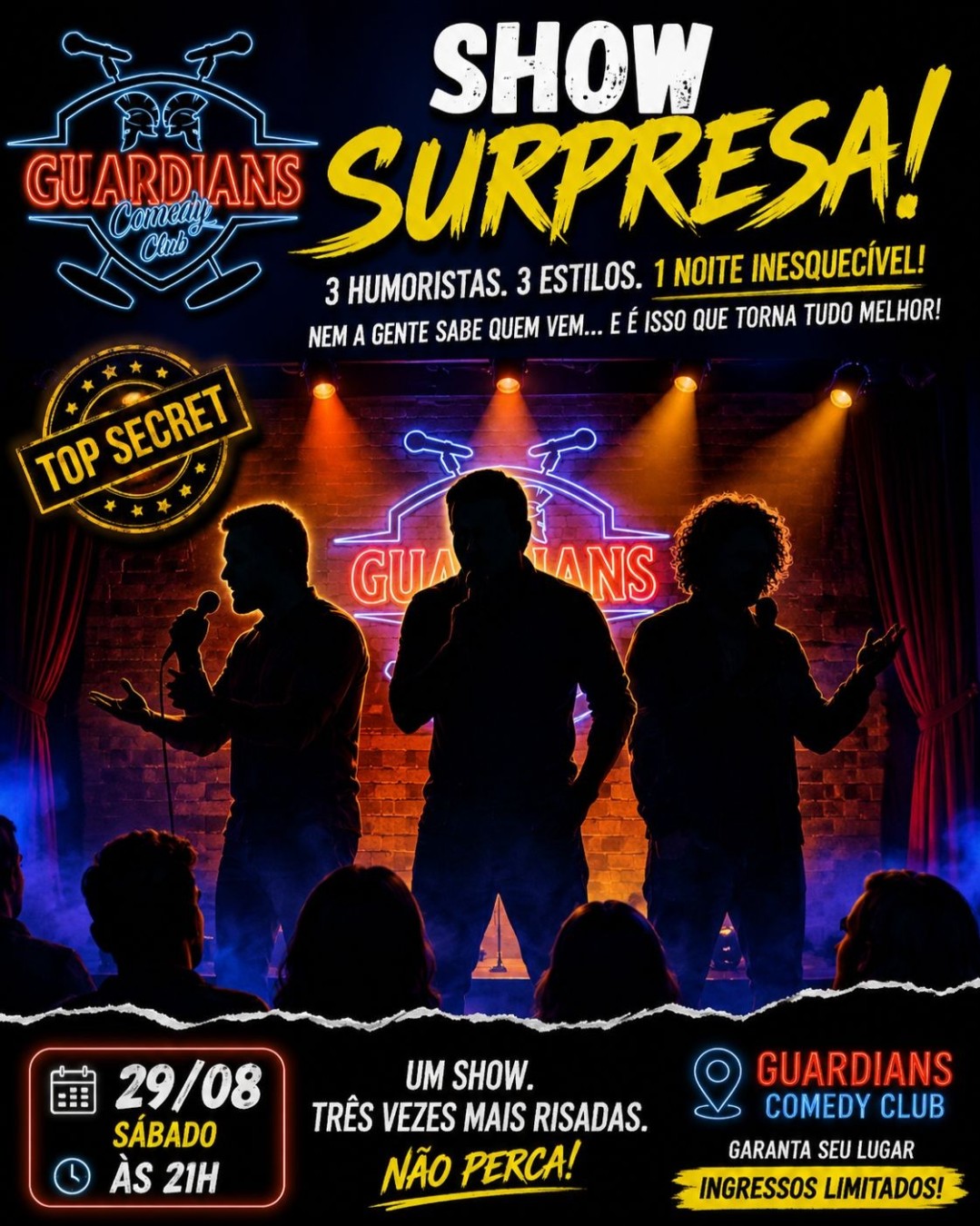 Show Surpresa - Stand up Comedy  - Guardians Comedy