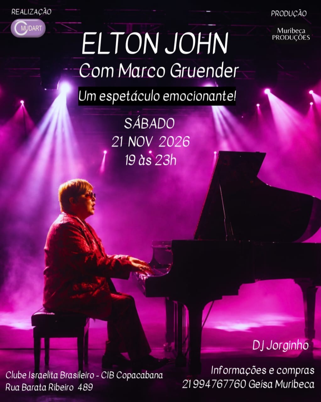 Emton John - Com Marco Gruender - CIB Copacabana